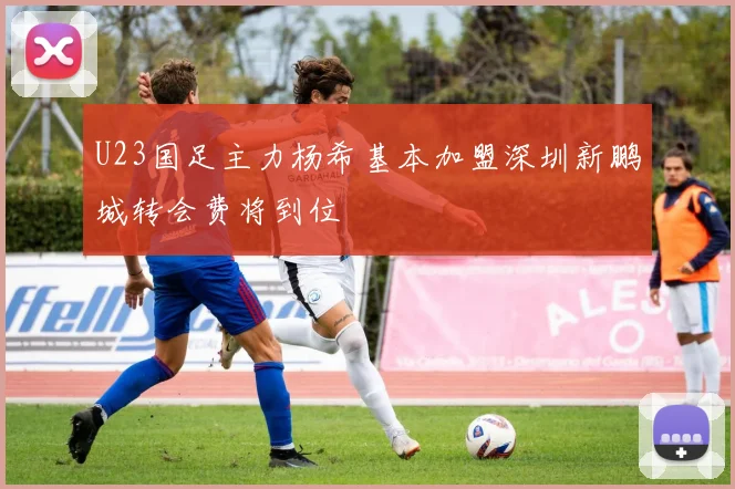 U23国足主力杨希基本加盟深圳新鹏城转会费将到位